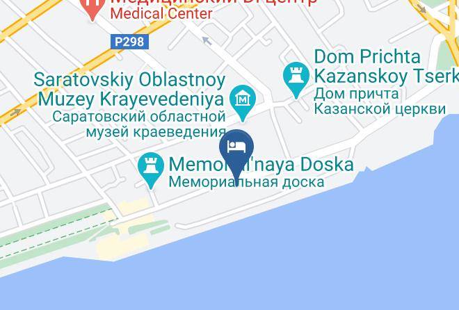 Saratov - Volna Hotel Maps