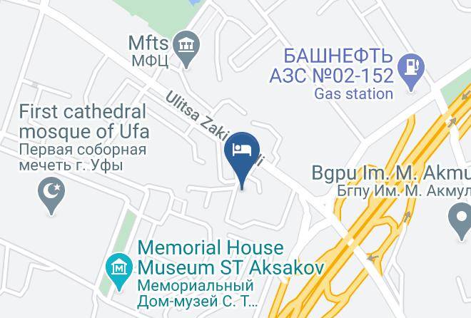 Ufa - Volna Hotel Maps