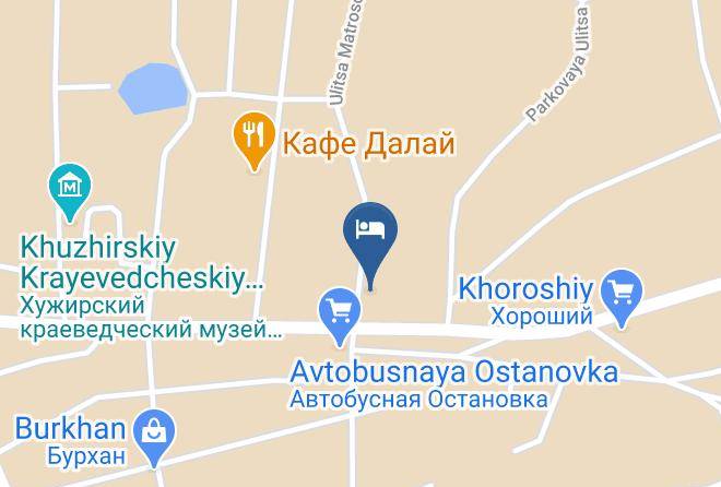 Olkhonsky District - Volna Plus Hotel Maps