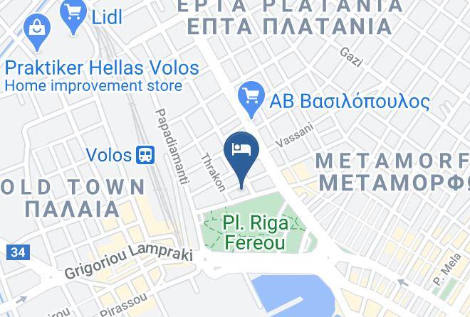 Volos Palace Hotel Map