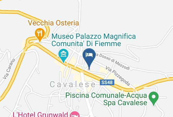 Trento - Volperossa Residence Maps