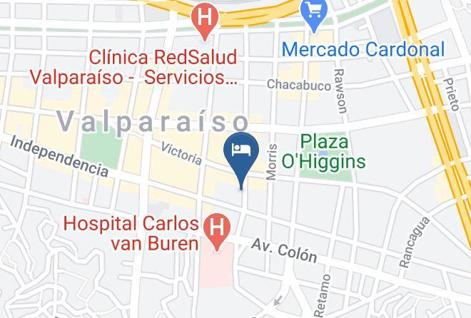 Valparaiso Province - Volta Inn Hostel Maps