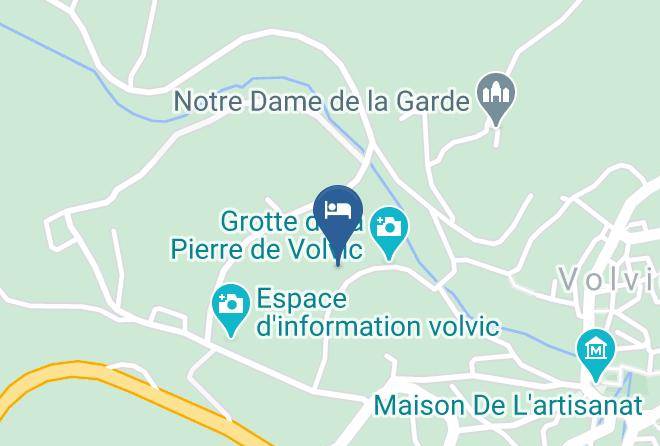 Puy De Dome - Volvic Organic Resort Maps