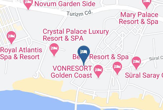 Antalya - Vonresort Elite Maps
