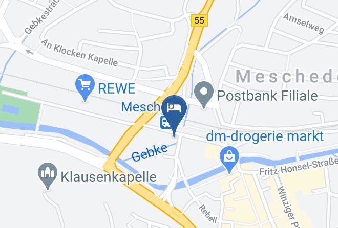 Hochsauerlandkreis - Von Korff's Hotel Restaurant Maps