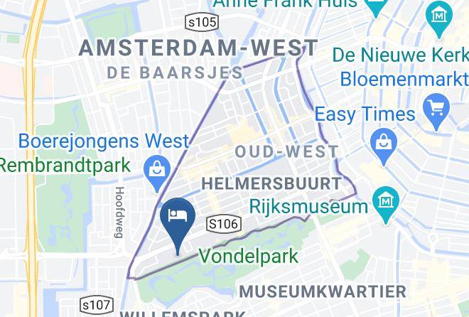 Amsterdam - Vondel Garden Hotel Maps