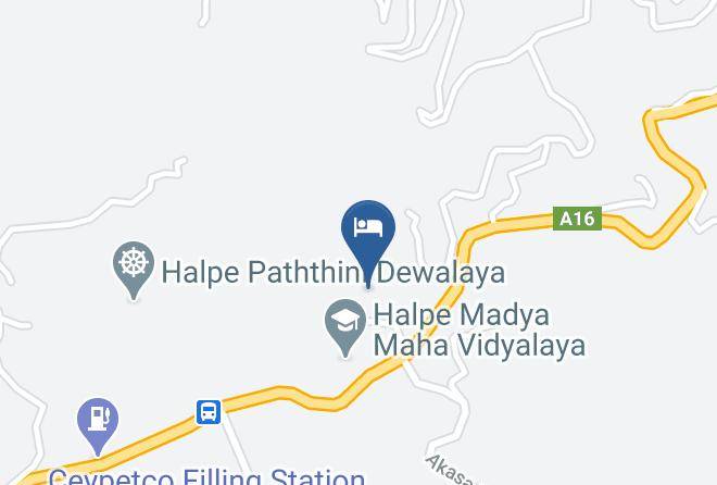 Badulla - Voranda Villa Homestay Maps