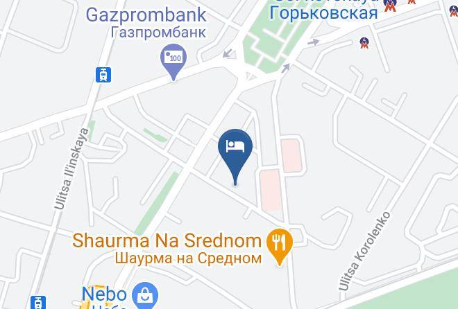 Nizhniy Novgorod - Vorobei Hotel Maps