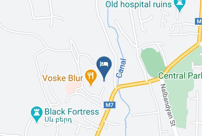 Gyumri - Voske Blur Hotel Maps