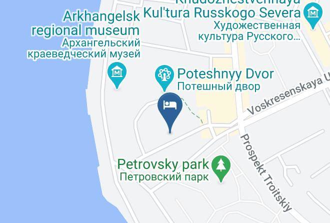 Voskresenskaya 11 Map