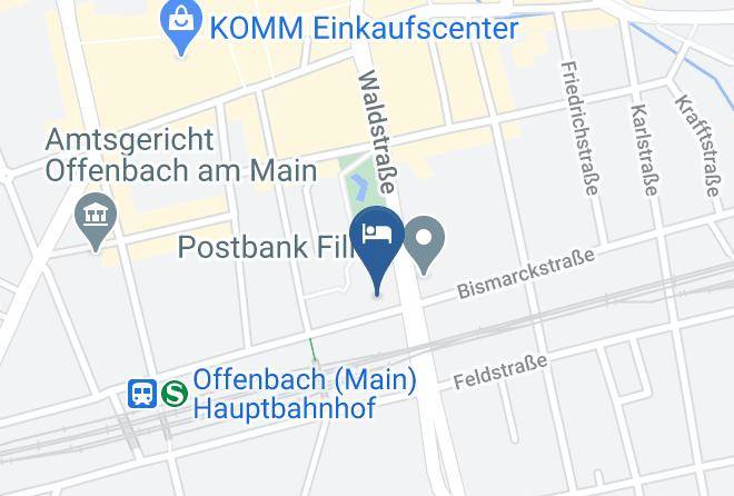 Offenbach Am Main - Voss Hotel Offenbach Maps