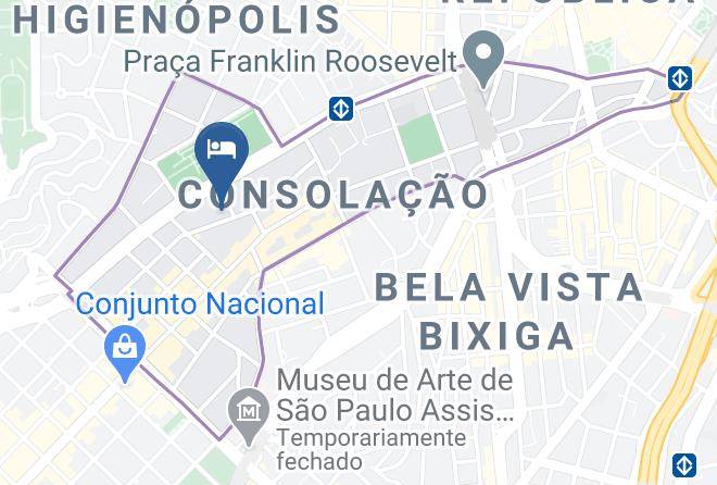 Sao Paulo Solacao - Vossa Bossa Residencial Home Studio Apto Mobiliado Para Temporada Maps
