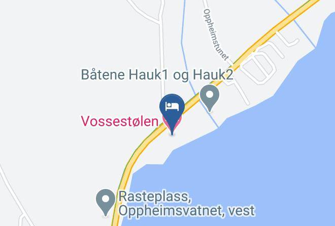 Voss - Vossestolen Hotel Maps