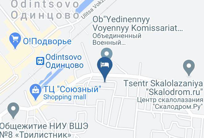 Vostochnyy Hotel Map