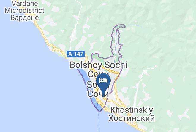 Sochi - Vostok Hotel Maps