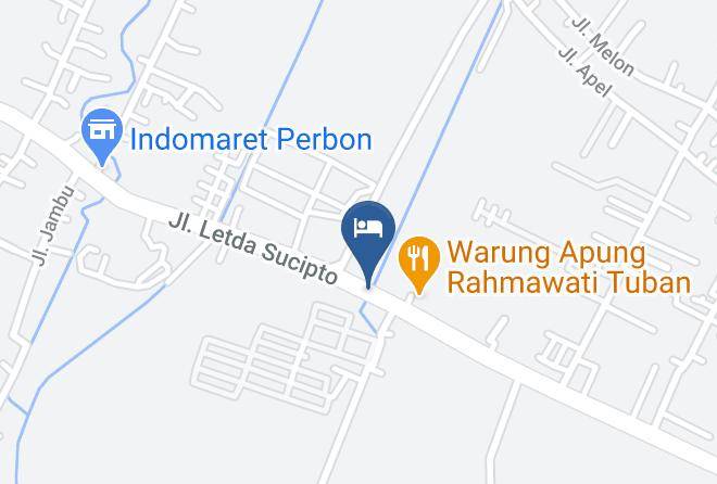 Tuban Regency - Votel Hotel Charis Tuban By Azana Maps