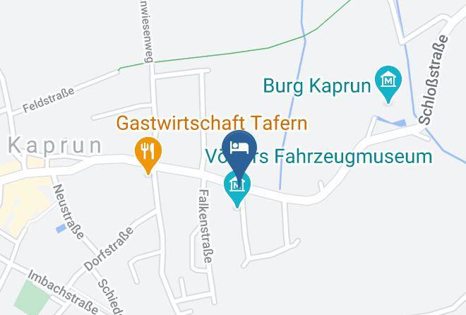Zell Am See - Votter's Hotel In Kaprun Maps