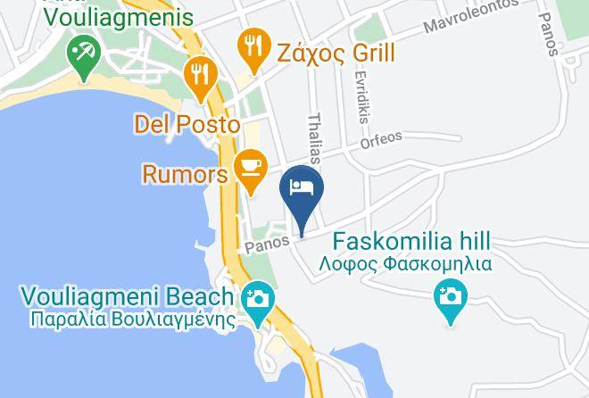 East Attica - Vouliagmeni Suites Maps