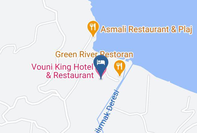 Yesilirmak - Vouni King Hotel & Restaurant Maps