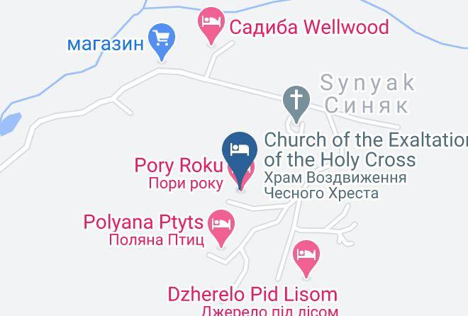 Mukacheve Raion - Vovk Gasthaus Maps
