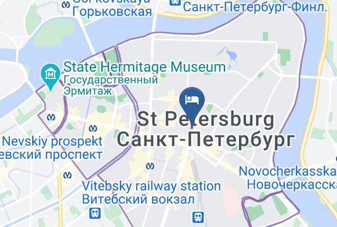 Saint Petersburg - Vox Hotel Maps