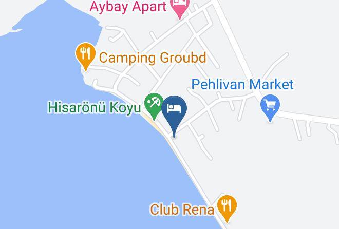 Mugla - Voxx Marmaris Beach Hotel Maps