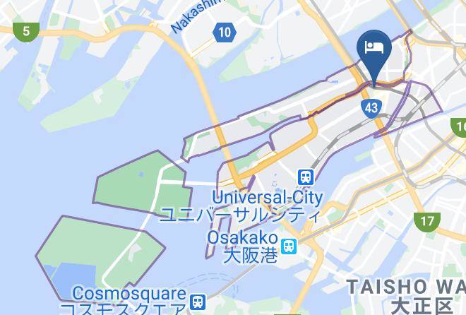 Osaka City Konohana Ward - Voyage Base Maps