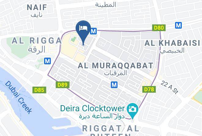 Dubai - Voyage Hotel Maps