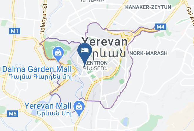 Yerevan - Voyage Hotel Maps