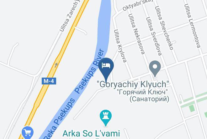 Goryachiy Klyuch - Voyage Inn Maps