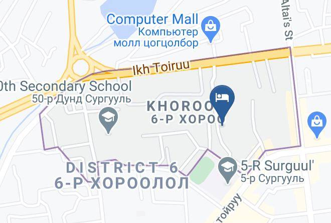 Ulaanbaatar - Voyage Plus Hotel Maps