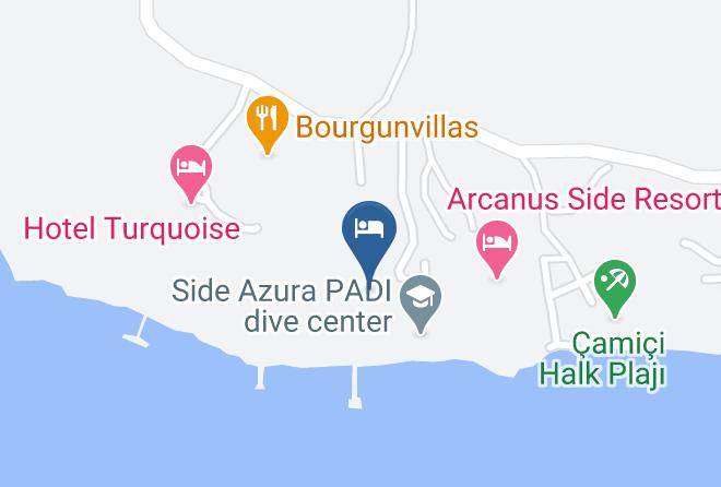 Voyage Sorgun Beach Clup Map