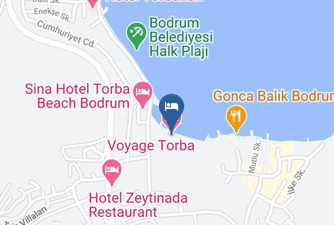 Bodrum - Voyage Torba Maps