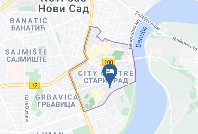 Juzno Backi - Voyager B&b Maps