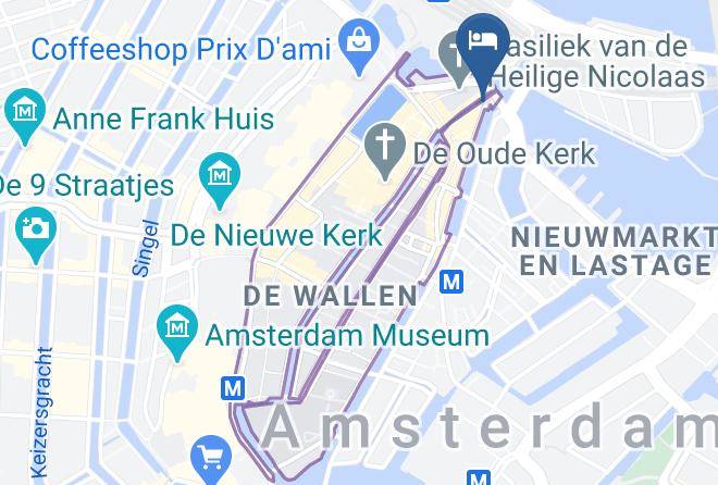 Amsterdam - Voyager Hotel Amsterdam Maps
