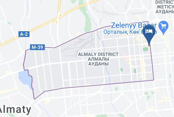Almaty City - Voyager Kz Maps