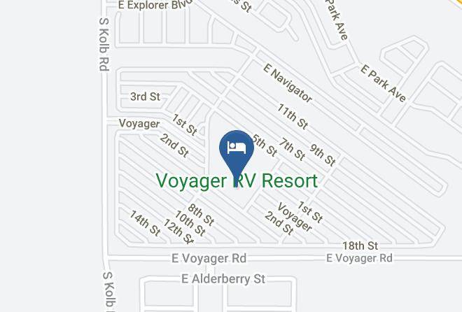 Pima - Voyager Rv Resort Maps