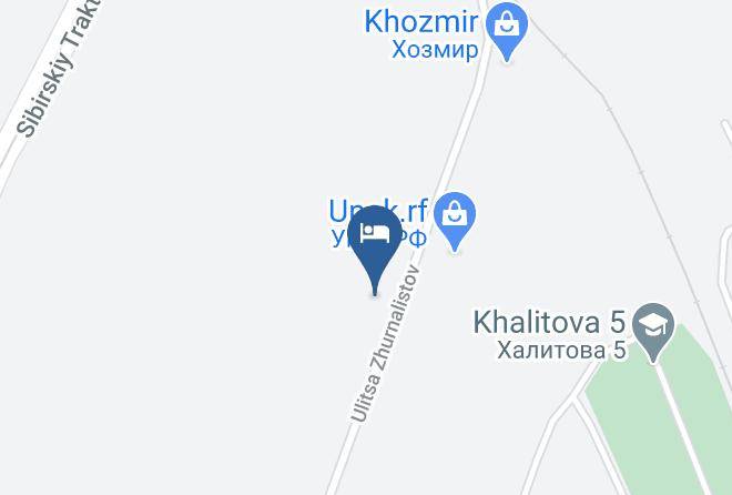 Kazan - Voyazh Hotel Maps