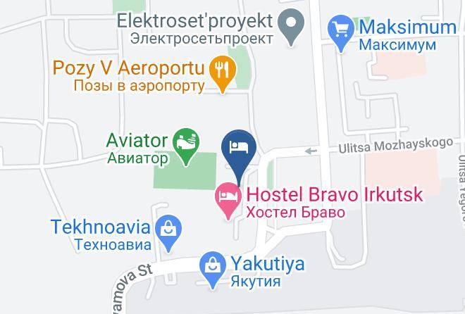 Irkutsk - Vozdushnaya Gavan' Maps