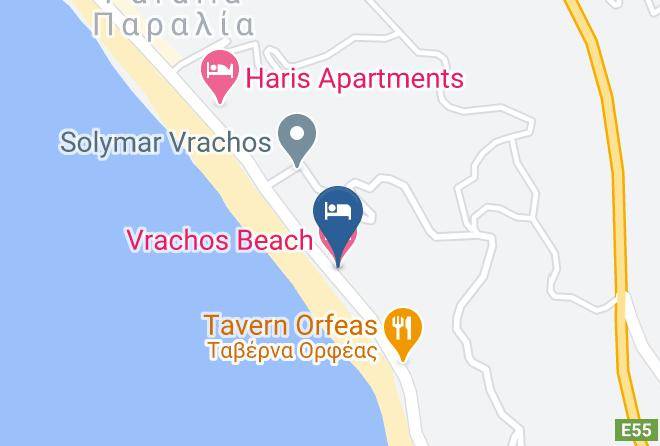 Preveza - Vrachos Beach Hotel Maps