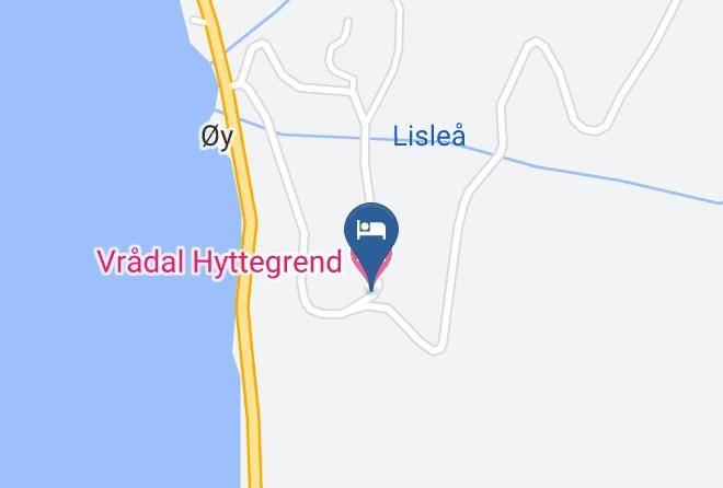 Kviteseid - Vradal Hyttegrend Maps