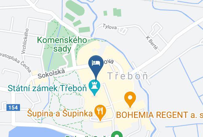 Jindrichuv Hradec - Vratislavsky Dum Trebon Maps