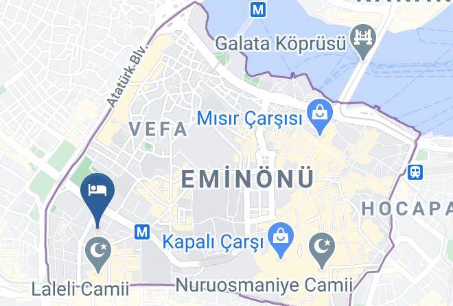 Fatih - Vrbas Hotel Maps