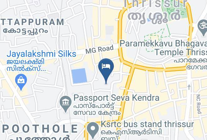Thrissur - Vrindavan Inn Maps