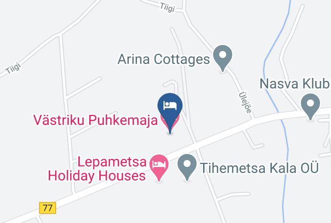 Saaremaa Vald - Vastriku Puhkemaja Maps
