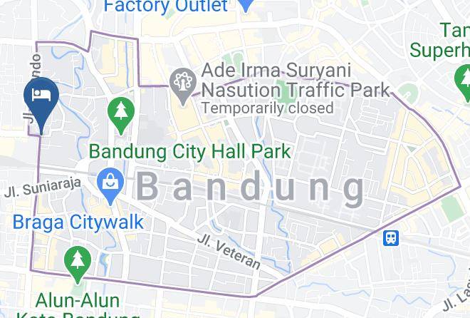 Bandung - Vue Palace Hotel Maps