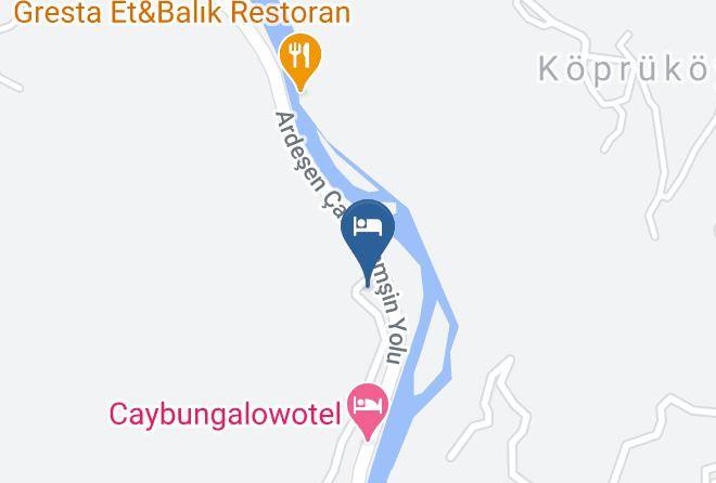 Ardesen - Vulada Butik Otel Maps