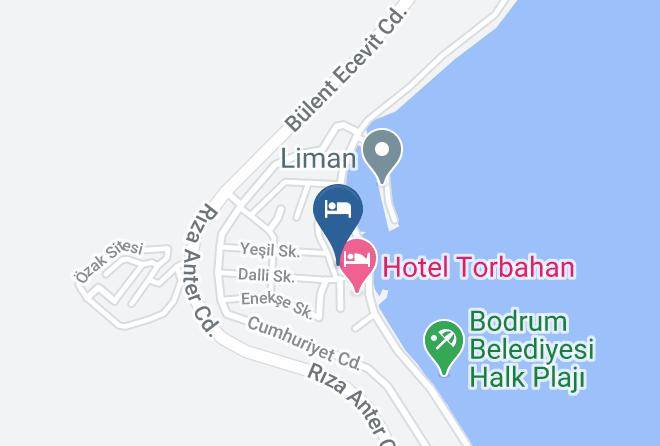 Bodrum - Vural Hotel Maps