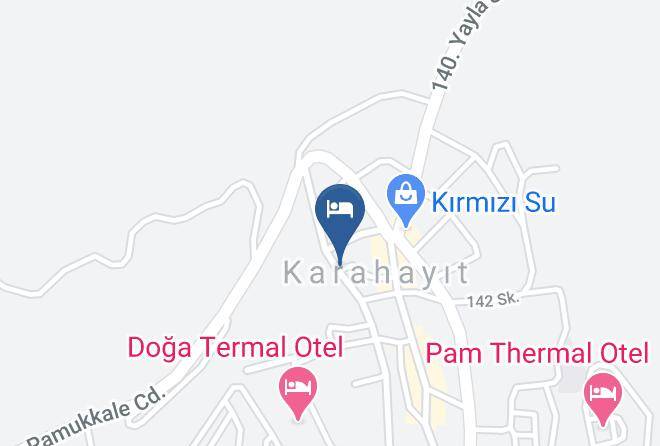 Pamukkale - Vural Pansiyon Maps