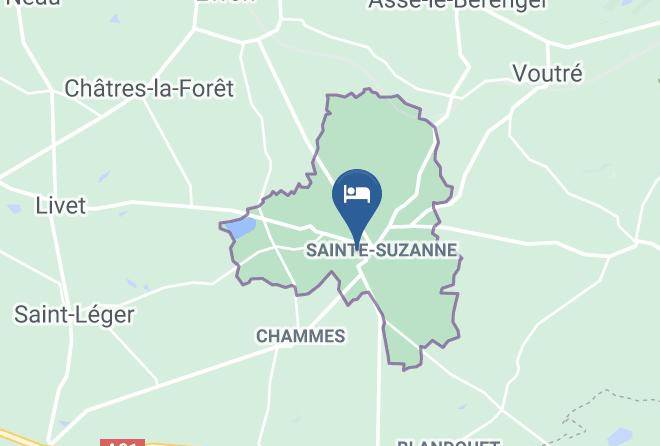 Mayenne - Vvf Club Essentiel Les Moulins De Mayenne A Sainte Suzanne Maps